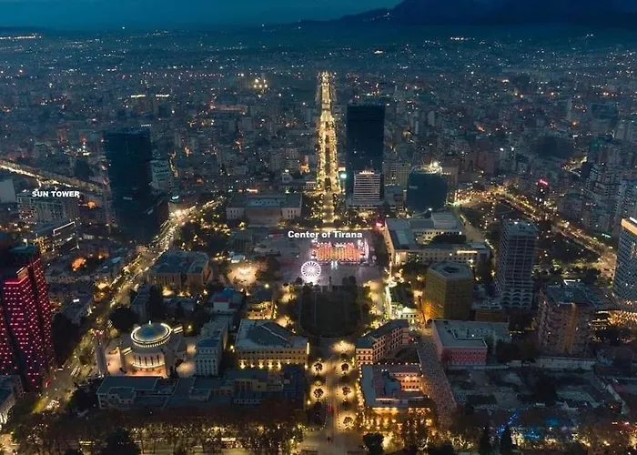 Sun Tower-center Of Тирана