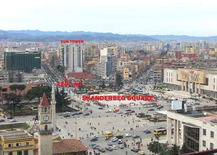 Sun Tower-center Of アパート ティラナ